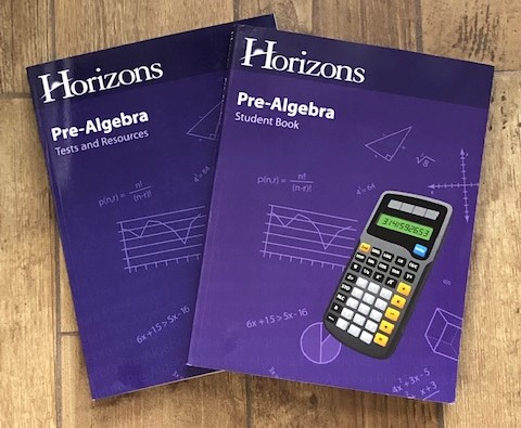 Homeschool Middle School Pre Algebra Textbooks